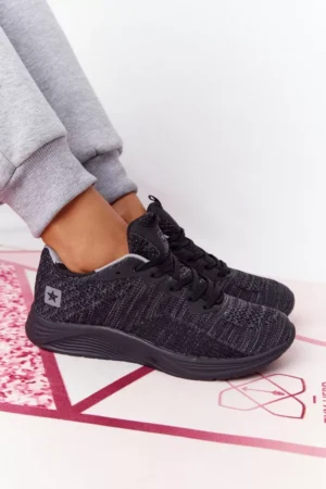 Sieviešu sporta apavi Comfort Foam Black Long Distance