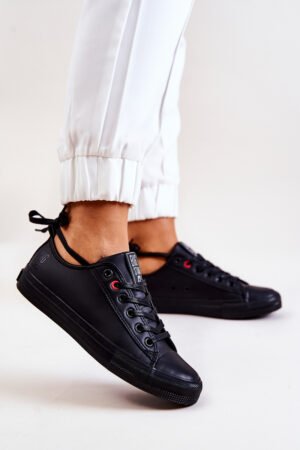 Zemu ādas sporta kurpes Big Star JJ274006 Melna