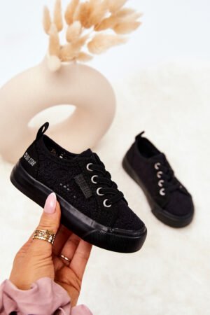 Atvērtas sporta kurpes Big Star JJ374133 Melna