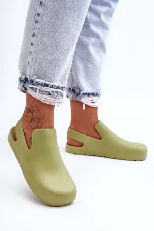 Moderni gumijas kurpes Green Meriko