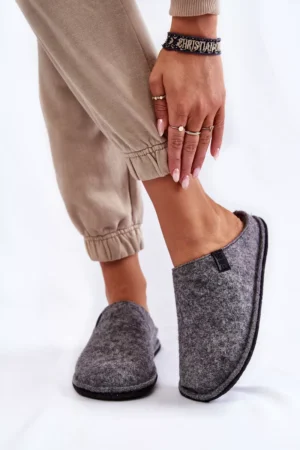 Klasiskas sieviešu čības Big Star KK276014 pelēkas