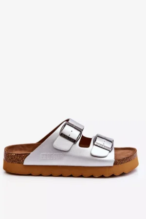 Klasiskas sieviešu čības Big Star LL274476 Sudraba