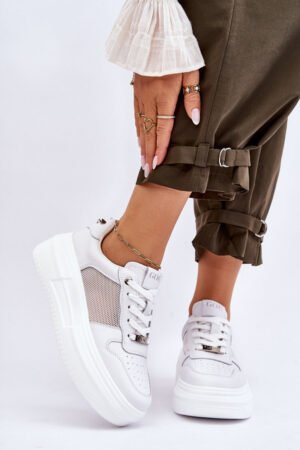 Sieviešu klasiskās sporta kurpes GOE LL2N4060 Balts