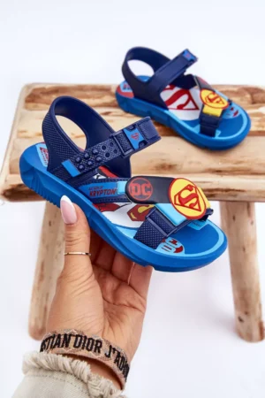 Bērnu sandales Superman Grendene Kids JJ385050 Zilas