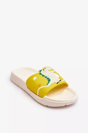 Bērnu dinozauru T-Rex slidkalniņi, smilškrāsas Bernis