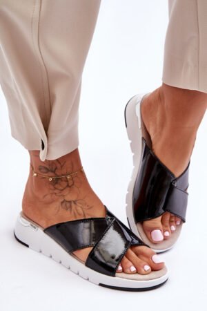 Lakoti zābaki ar zemu papēdi S.Barski AL22469 Melni