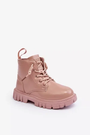 Lakinīti siltināti puszābaki Big Star Kids MM374144 rozā