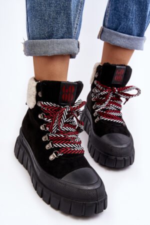 Odereņi ar biezu zoli, melnā krāsā Ralotta