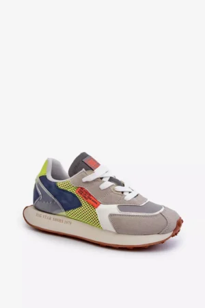 Vīriešu sporta apavi ar atmiņas putu sistēmu no Big Star NN174344 pelēki