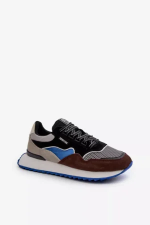 Vīriešu sporta kurpes Big Star NN174322 Memory Foam System brūnas-melnas