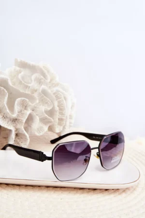 Sieviešu UV400 melnās saulesbrilles