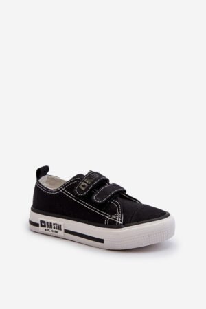 Bērnu Velcro sporta kurpes Big Star LL374015 Melna