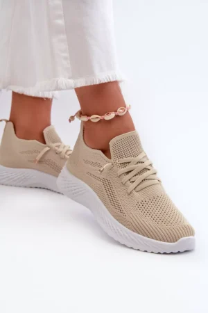 Sieviešu smilškrāsas sporta kurpes bez auklām Jagelia