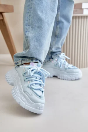 Sieviešu sporta kurpes ar biezu zoli Blue Nevela