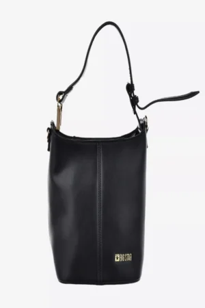 Sieviešu maza ekoloģiskā ādas soma Big Star OO574133 Melna