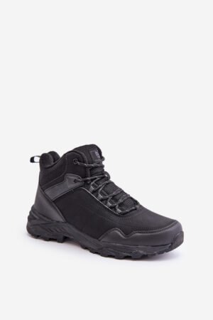 Siltas, vieglas vīriešu pārgājienu kurpes McBraun Black