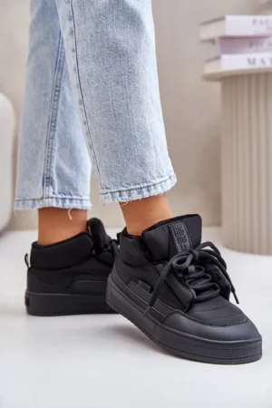 Sieviešu sniega zābaki Big Star OO274A530 Melni