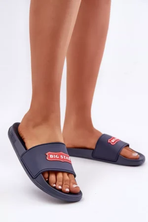 Sieviešu čības Big Star OO274039 Tumši zilas