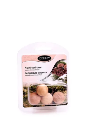 CORBBY ciedra bumbiņas, 4 gab.