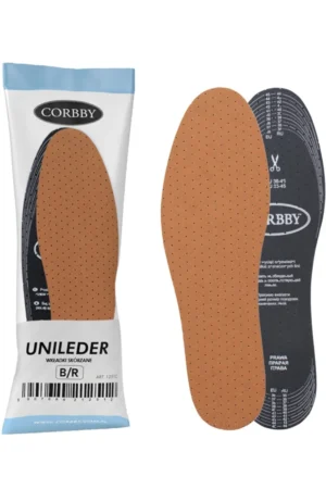 Corbby UNILEDER Ādas zoles universālajiem apaviem