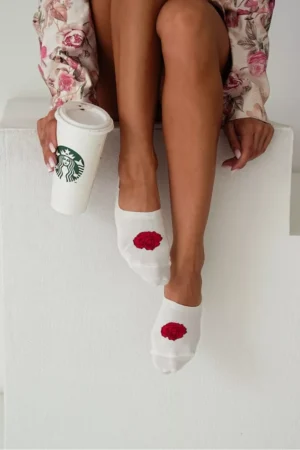 Sieviešu kokvilnas mikrosokītes rozā krāsā Ecru