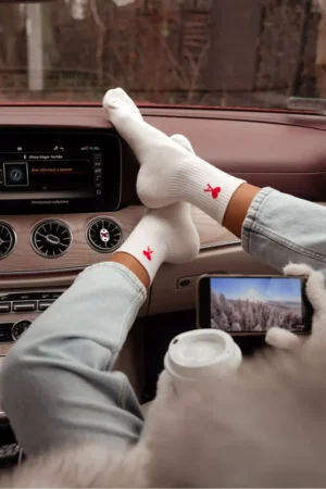 Sieviešu zeķes Amor Ecru