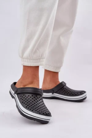 Vieglas putu sieviešu čības, melnas Ardanica