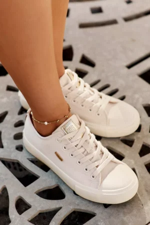 Sieviešu auduma sporta kurpes Big Star RR274768 smilškrāsas