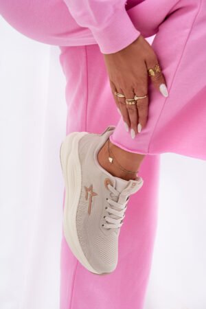 Sporta apavi Sieviešu sporta apavi Big Star RR274A145 HI-POLY SYSTEM Bēša