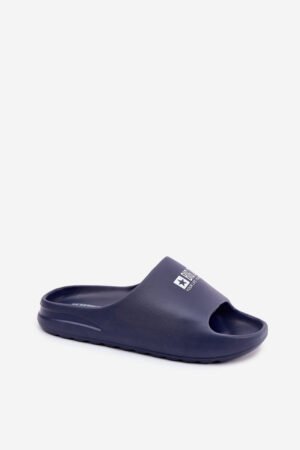 Vīriešu putu čības ar logo Big Star RR174A014 tumši zilas