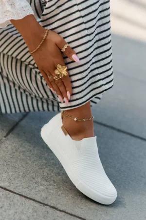 Sieviešu slip-on sporta kurpes Big Star RR274717 Balts