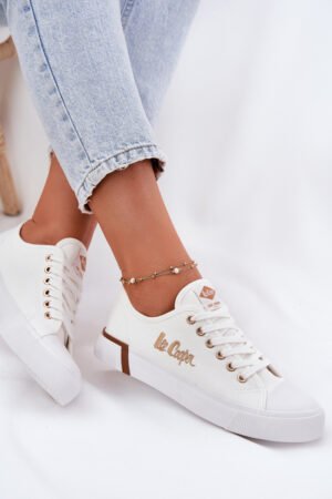 Sieviešu auduma sporta kurpes Lee Cooper LCW-25-31-3428L Balts