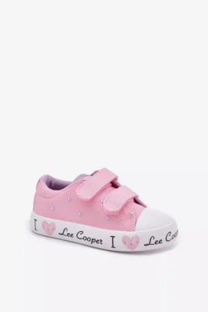 Meiteņu sporta kurpes ar Velcro Lee Cooper LCW-25-02-3265K Rozā