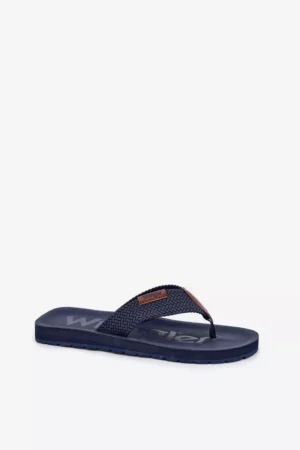 Vīriešu šļūtenes WRANGLER ZANE FLIPFLOP MEN LOW 20251044.24H tumši zils