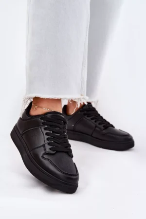 Sieviešu sporta kurpes Big Star RR274A242 HI-POLY SYSTEM Melna