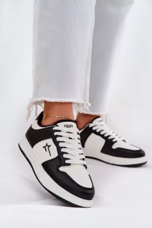 Sieviešu sporta kurpes Big Star RR274A240 HI-POLY SYSTEM Balts-Melna