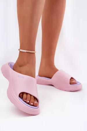 Sieviešu putu čības Big Star RR274A587 Rozā