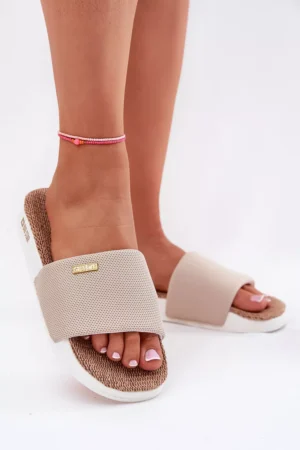 Sieviešu čības Big Star RR274A102 smilškrāsas