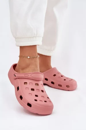 Sieviešu putu čības rozā LEMIGO 806