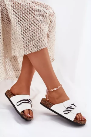 Sieviešu sandales ar velcro uz korķa platformas, smilškrāsas Baylin