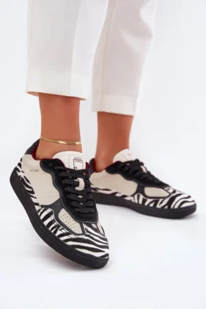 Sieviešu kedas Daniel Lopez Just Dare SS2D4015 Zebra Smilškrāsas