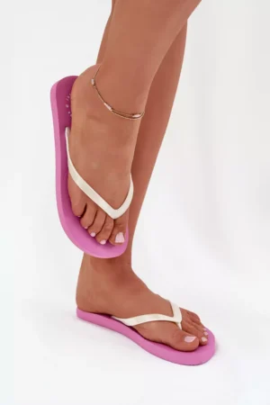 Sieviešu pludmales čības Rozā 4FMM00FFLIF018-54S