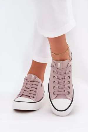 Sieviešu zemu profila sporta kurpes Big Star DD274A233 pelēkas