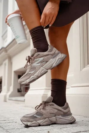 Sieviešu zeķes ar svītrām Šokolāde