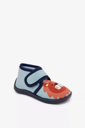 Bērnu čības ar Velcro Blue Katline