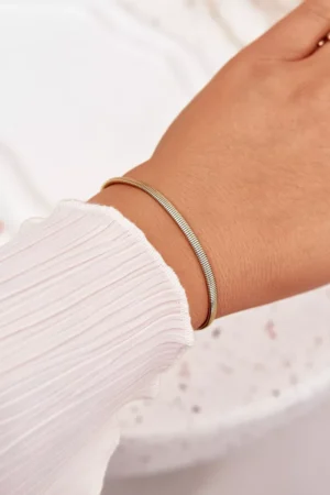 Apdares rokassprādze Žmijka no ķirurģiskā tērauda zelta