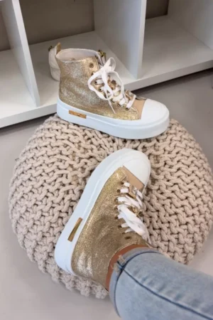 Sieviešu platforma sporta kurpes ar tapām Gracella