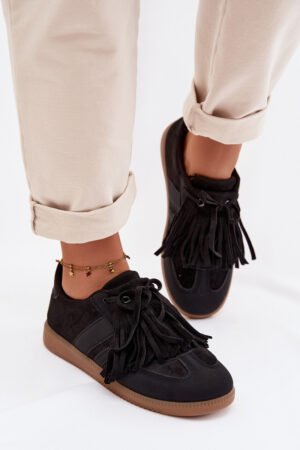 Sieviešu sporta kurpes ar bārkstīm, melnas Dorivelle