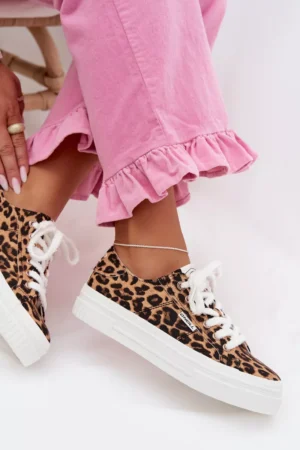 Sieviešu platforma sporta kurpes O`NEILL SPINNA C WOMEN LOW 90261009.92A Leopard