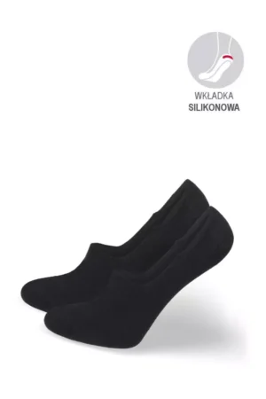 Vīriešu mikro kokvilnas zeķes melnas